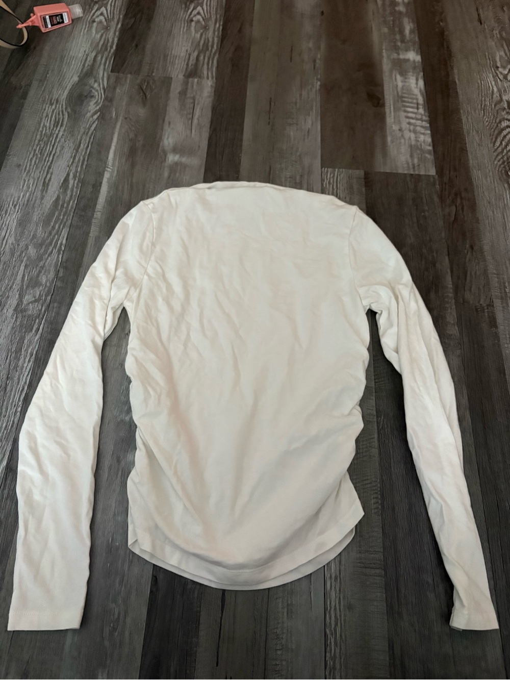 Old Navy Women's Long-Sleeve Crew Neck Shirt - White